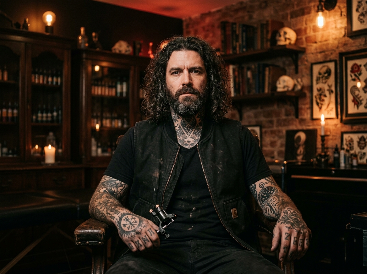 Damian Grimm Thorne - Blackwork Master
