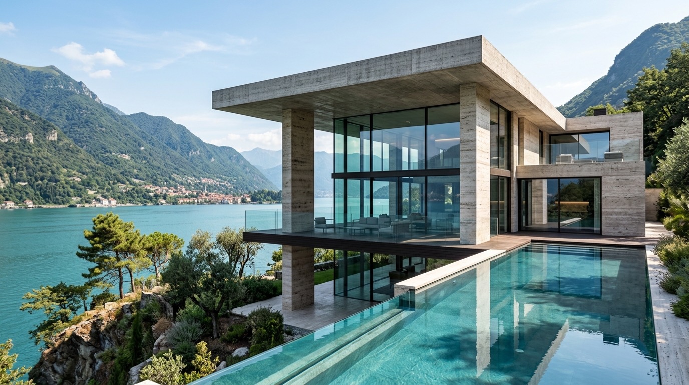 AURA Architects - Monolithic Villa Architecture